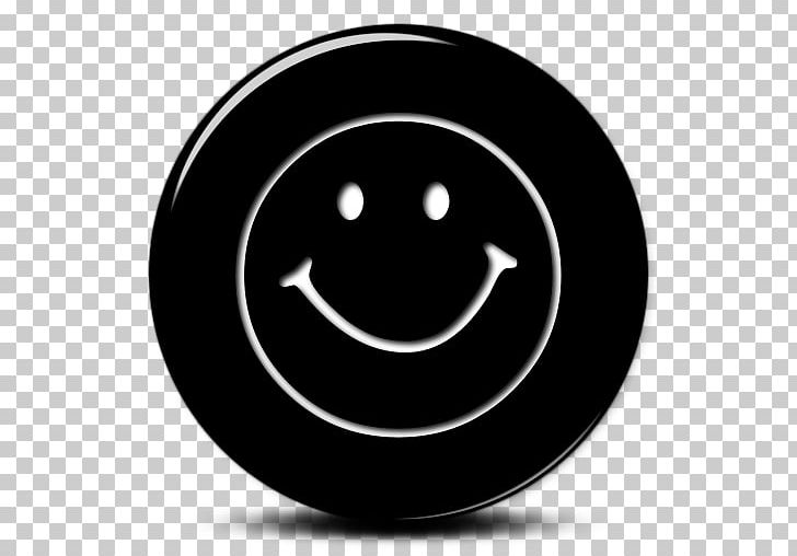 Smiley Computer Icons Symbol Desktop PNG, Clipart, Black And White, Black Background, Button, Circle, Computer Icons Free PNG Download