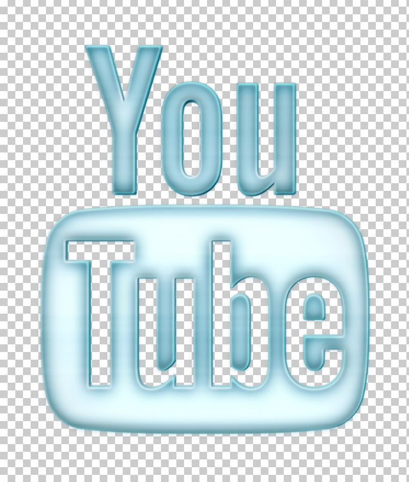 Youtube Logotype Icon Social Icons Icon Youtube Icon PNG, Clipart, Aqua, Electric Blue, Line, Logo, Social Icon Free PNG Download