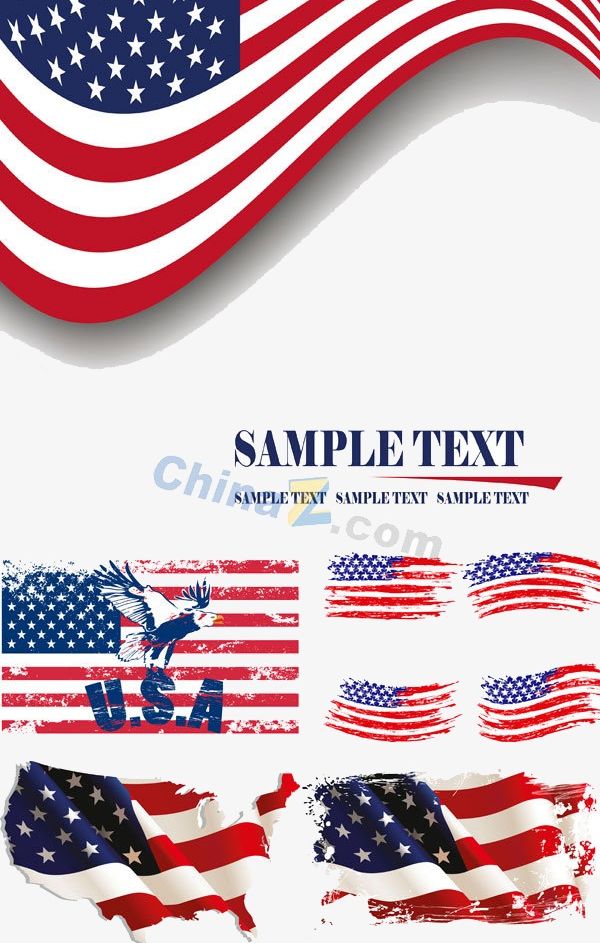 American Flag Decor Png Clip Art Us Flag Banner Png Free Transparent Clipart Clipartkey