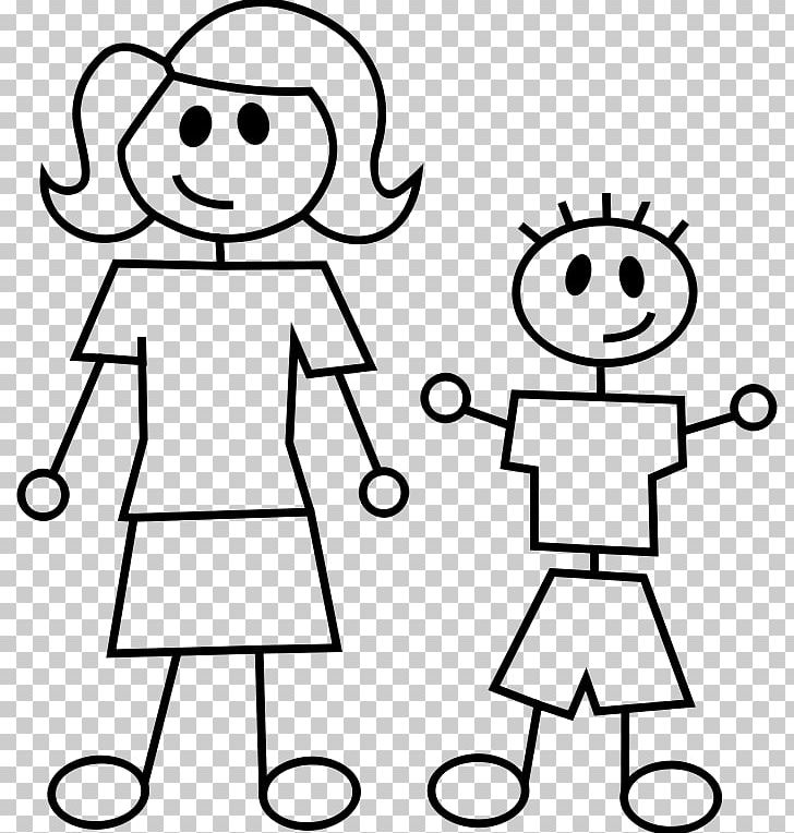 Stick Figure Mother Drawing PNG, Clipart, Angle, Area, Black, Black And  White, Cartoon Free PNG Download
