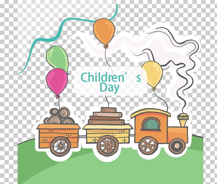 Train PNG, Clipart, Area, Balloon, Cartoon, Child, Children Free PNG Download