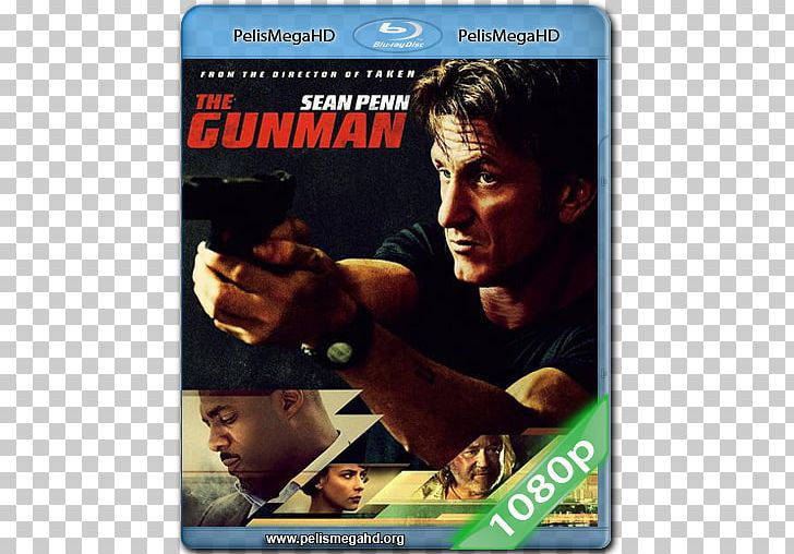 Sean Penn The Gunman Blu-ray Disc Martin Terrier Amazon.com PNG, Clipart, Action Film, Amazoncom, Bluray Disc, Digital Copy, Dvd Free PNG Download