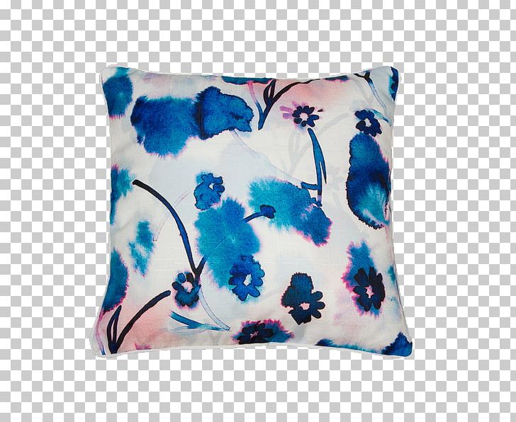Cushion Throw Pillows Furniture In Bloom PNG, Clipart, Azul, Bed, Bloom, Blue, Cotton Free PNG Download