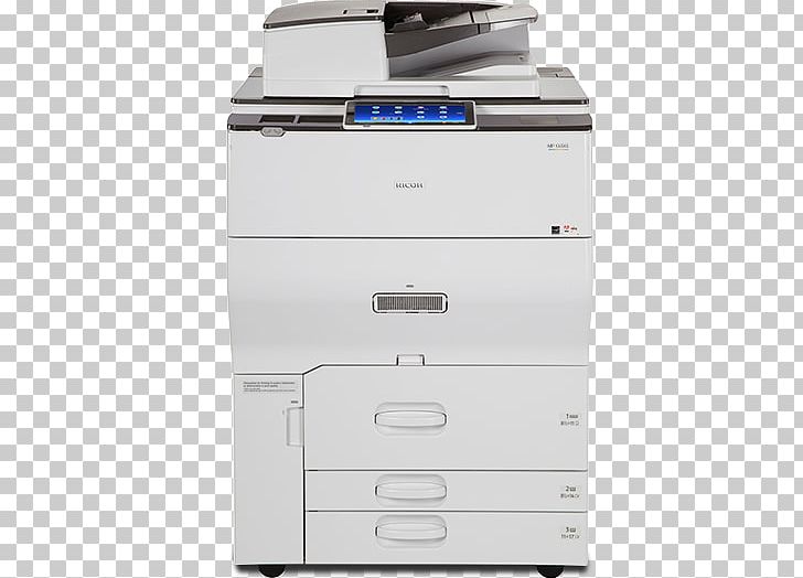 Multi-function Printer Ricoh Photocopier Managed Print Services PNG, Clipart, Business, Copy Machine, Document, Drawer, Electronics Free PNG Download