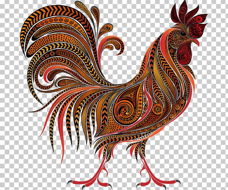 Rooster Chinese New Year PNG, Clipart, Art, Beak, Bird, Chicken, China Free PNG Download