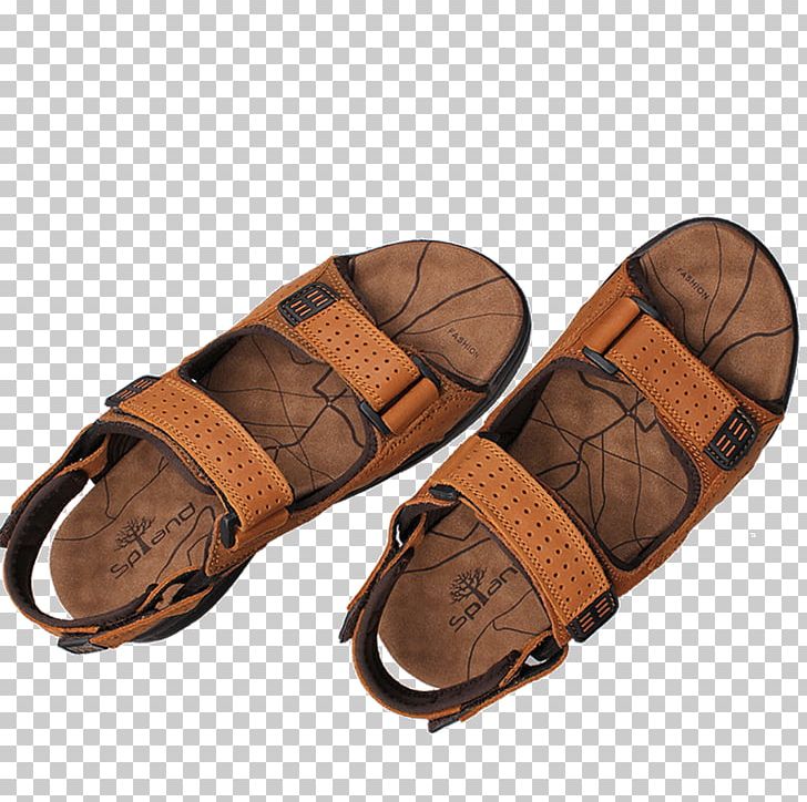 Slipper Flip-flops Sandal Shoe Leather PNG, Clipart, Breathable, Breathable Cool, Brown, Brown Background, Clothing Free PNG Download