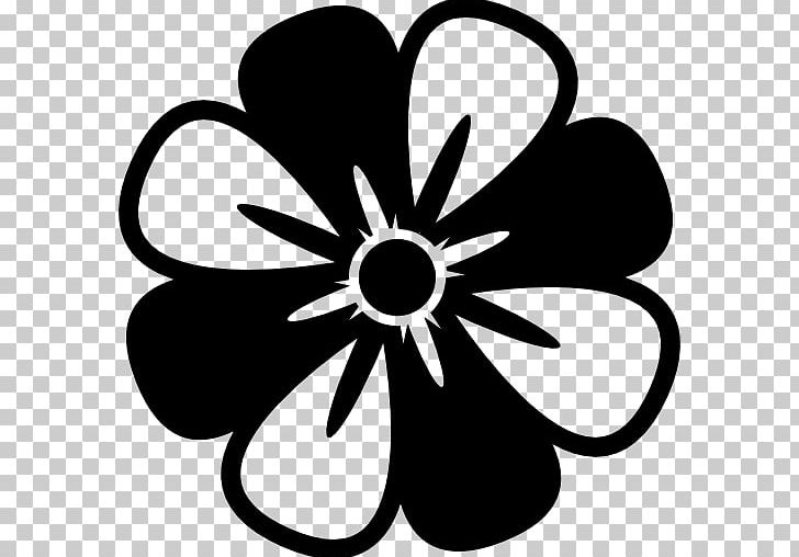 Flower Petal Computer Icons Floral Design Bud PNG, Clipart, Artwork, Black, Black And White, Bud, Circle Free PNG Download
