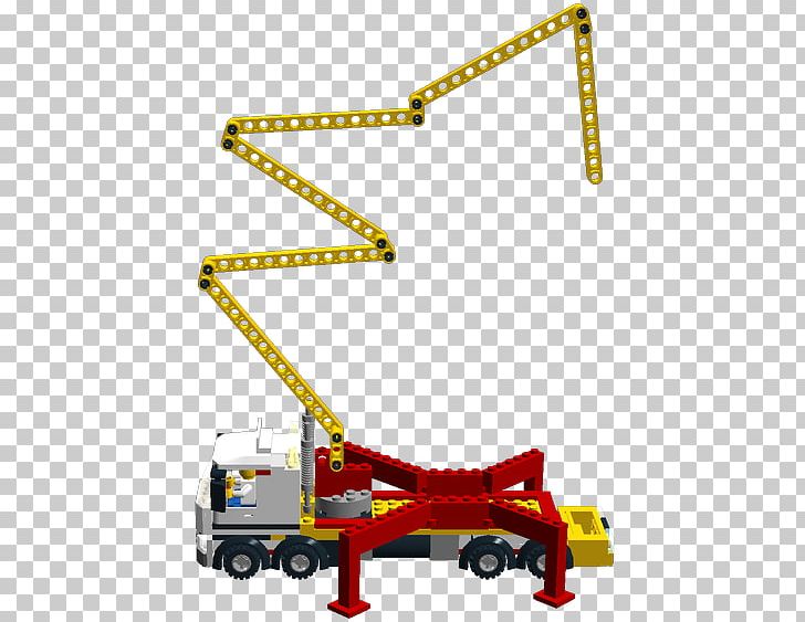 Lego Technic Concrete Pump Crane PNG, Clipart, Angle, Area, Building, Concrete, Concrete Pump Free PNG Download