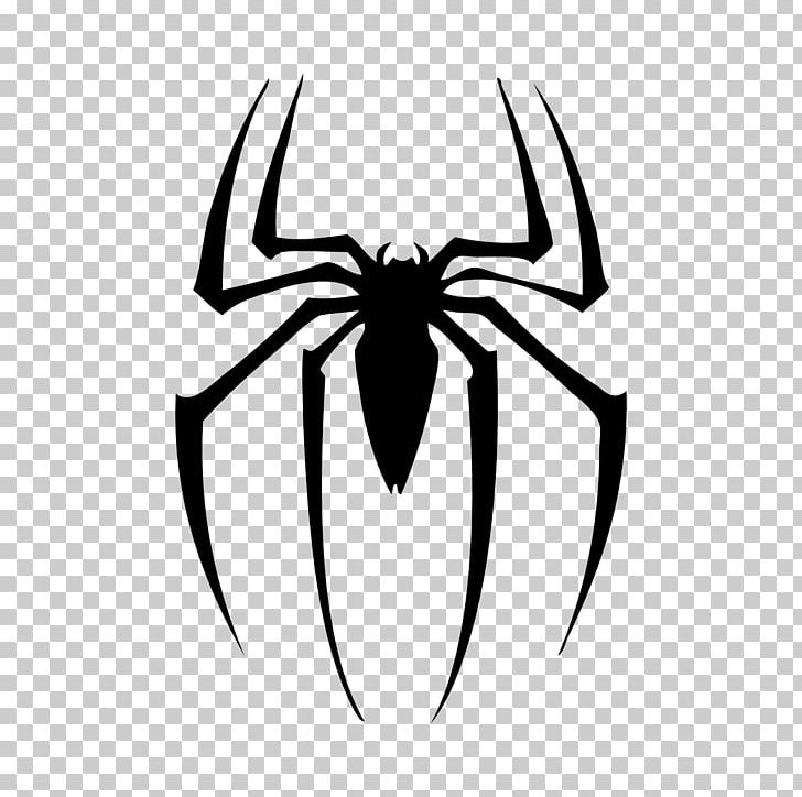 Spider-Man Film Series Logo PNG, Clipart, Arachnid, Artwork, Black, Black And White, Fictional Character Free PNG Download