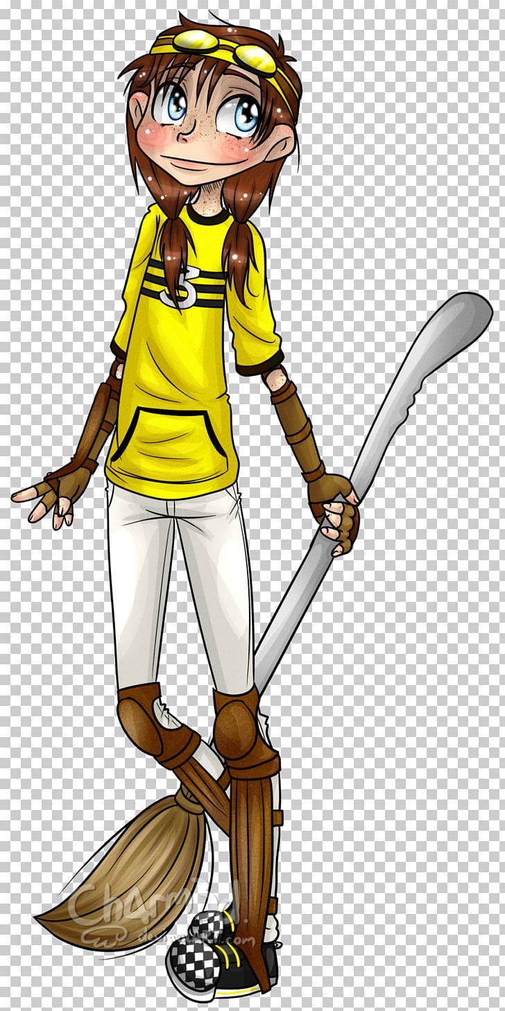 Helga Hufflepuff Yellow Quidditch Drawing PNG, Clipart, Anime, Art, Cartoon, Cold Weapon, Deviantart Free PNG Download