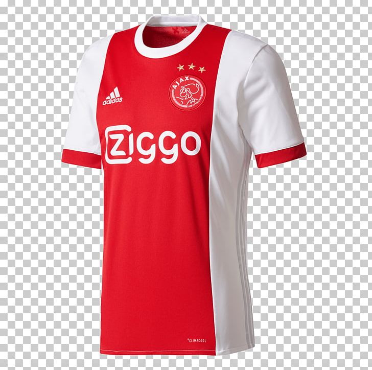 T-shirt AFC Ajax Jersey Adidas PNG, Clipart, Active Shirt, Adidas, Afc Ajax, Ajax, Brand Free PNG Download