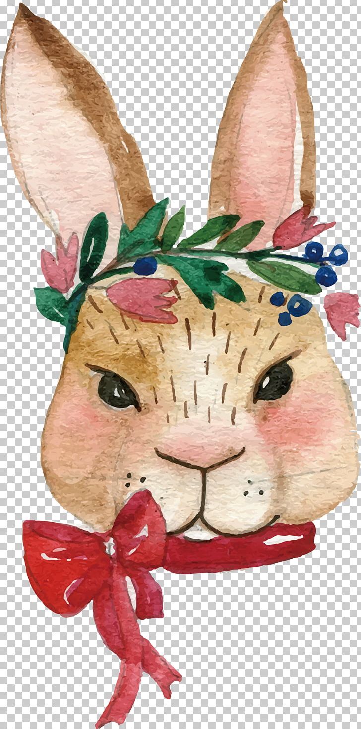 Watercolor Painting Rabbit PNG, Clipart, Animal, Animals, Art, Bunny, Fictional Character Free PNG Download