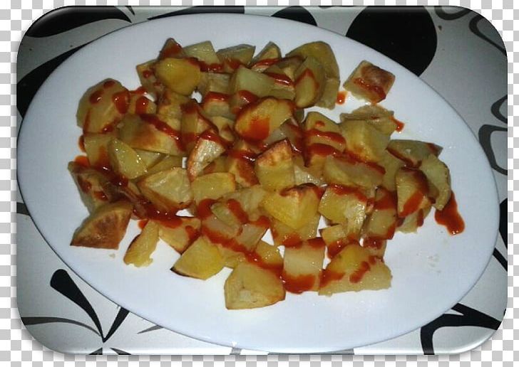 Patatas Bravas Home Fries Vegetarian Cuisine Side Dish Recipe PNG, Clipart, Cuisine, Dish, Food, Fried Potato, Garnish Free PNG Download