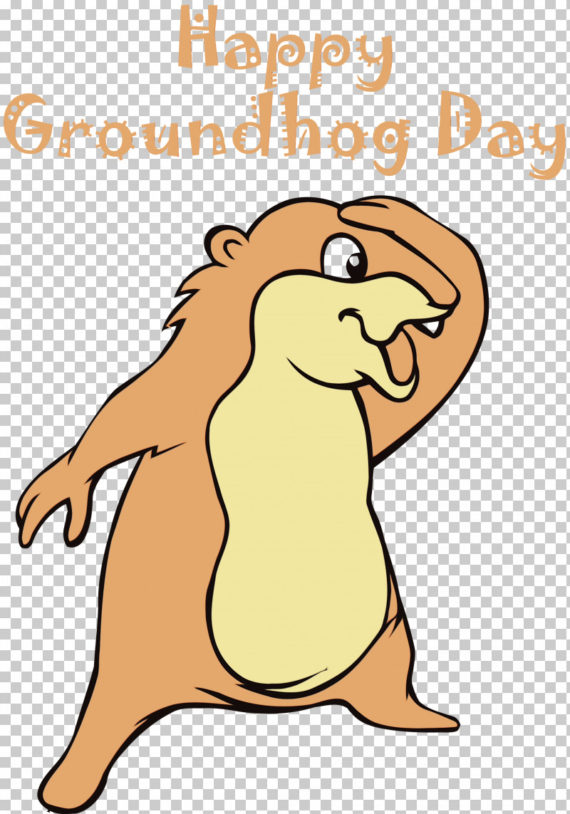 Cartoon Font Pleased PNG, Clipart, Cartoon, Groundhog, Groundhog Day, Happy Groundhog Day, Paint Free PNG Download