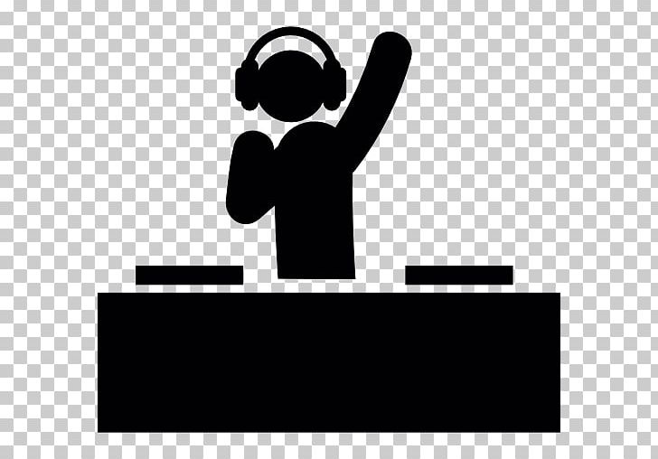 Disc Jockey Computer Icons Nightclub PNG, Clipart, Area, Arm, Audio, Black, Black And White Free PNG Download