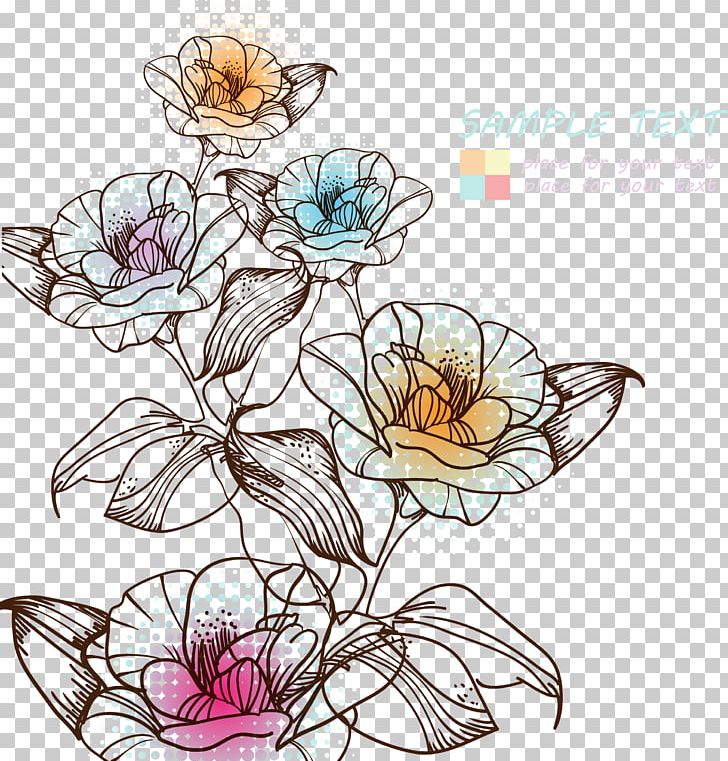 Watercolor Painting Flower Drawing PNG, Clipart, Area, Art, Artwork, Color, Euclidean Vector Free PNG Download