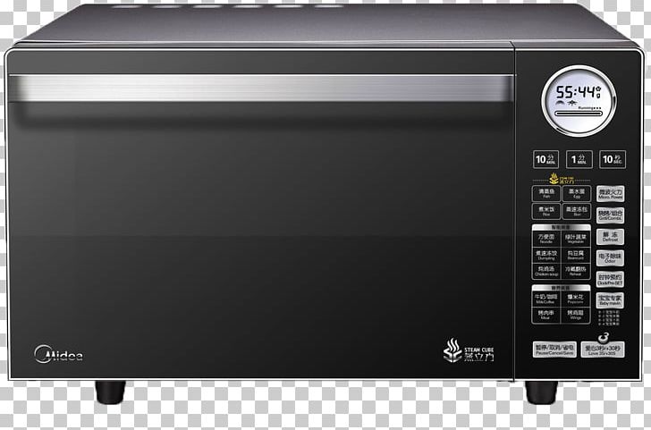 Microwave Oven Kitchen Home Appliance Midea PNG, Clipart, Black, Brick Oven, Cartoon Ovens, Electromagnetic Radiation, Electronics Free PNG Download