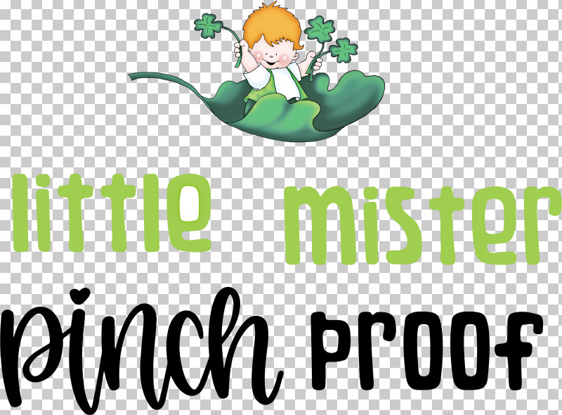 Little Mister Pinch Patricks Day Saint Patrick PNG, Clipart, Behavior, Cartoon, Green, Line, Logo Free PNG Download