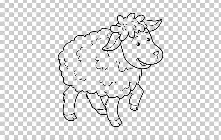 Sheep Coloring Book Drawing PNG, Clipart, Animals, Area, Art, Artwork, Black And White Free PNG Download