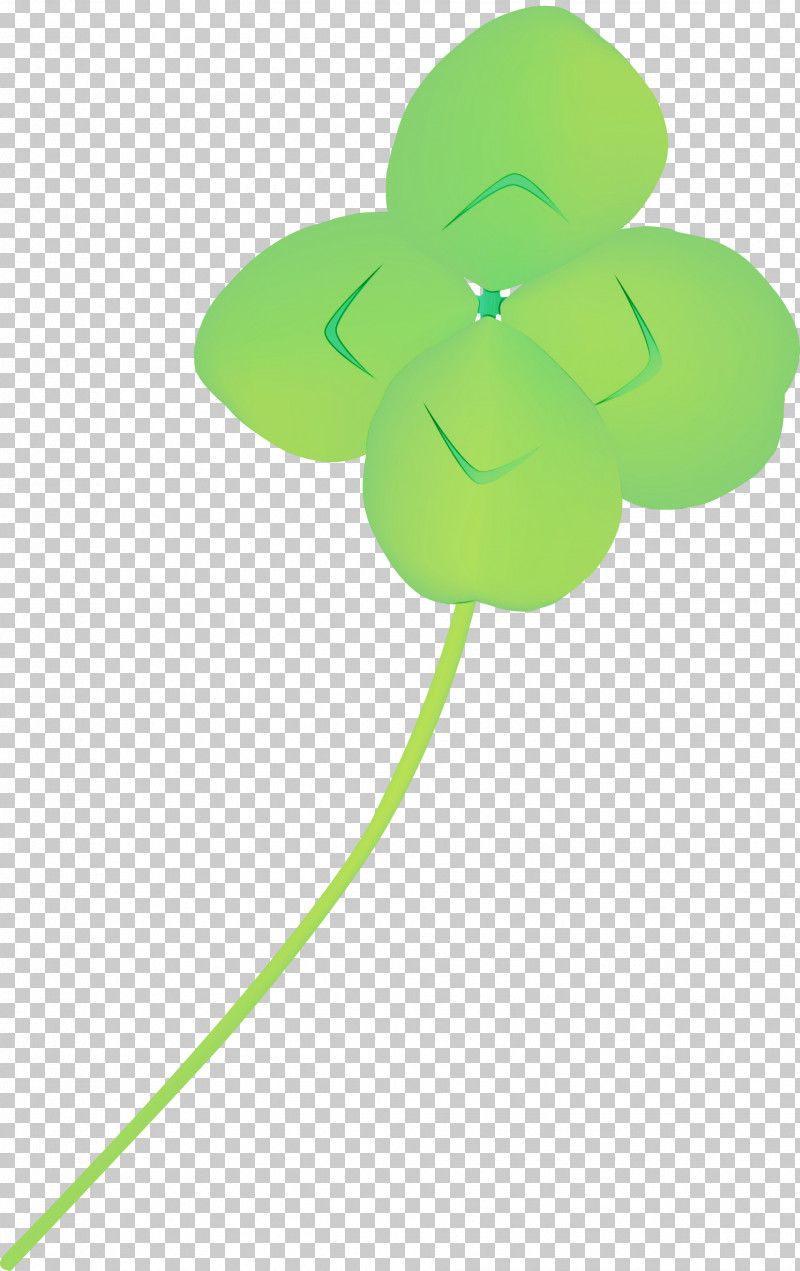 Green Leaf Plant Clover Symbol PNG, Clipart, Clover, Green, Leaf, Paint, Plant Free PNG Download