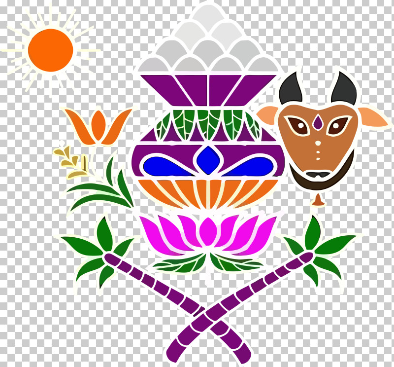 Pongal PNG, Clipart, Flower, Geometry, Line, Mathematics, Pongal Free PNG Download