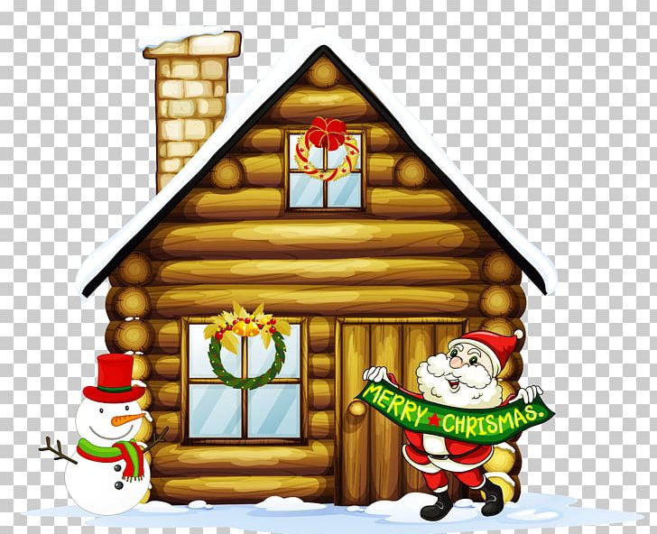 Transparent Christmas House With Santa And Snowman PNG, Clipart, Christmas, Christmas Clipart, Christmas Decoration, Christmas Lights, Christmas Ornament Free PNG Download