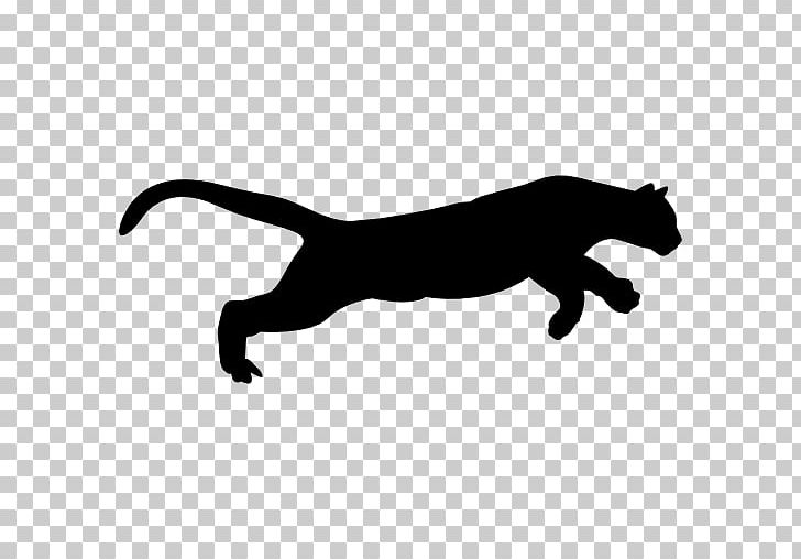 Puma Silhouette PNG, Clipart, Animals, Big Cats, Black, Black And White, Carnivoran Free PNG Download