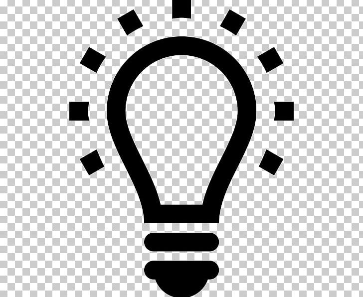 Incandescent Light Bulb Computer Icons PNG, Clipart, Black, Black And White, Blacklight, Brand, Circle Free PNG Download