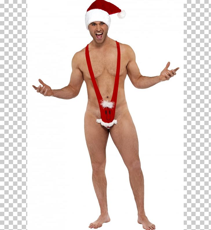 Santa Claus Rudolph Costume Party Christmas PNG, Clipart, Abdomen, Active Undergarment, Barechestedness, Briefs, Clothing Accessories Free PNG Download