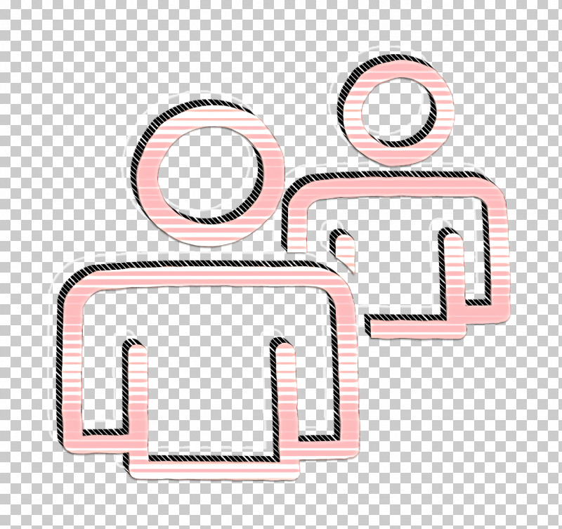 Two Icon Users Couple Hand Drawn Outlines Icon Hand Drawn Icon Png Clipart Hand Drawn Icon