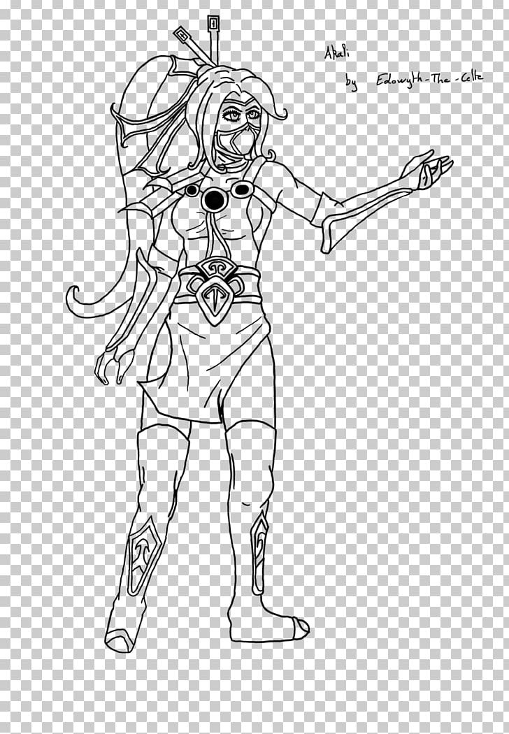 Line Art Akali Sketch PNG, Clipart, Akali, Angle, Area, Arm, Art Free PNG Download