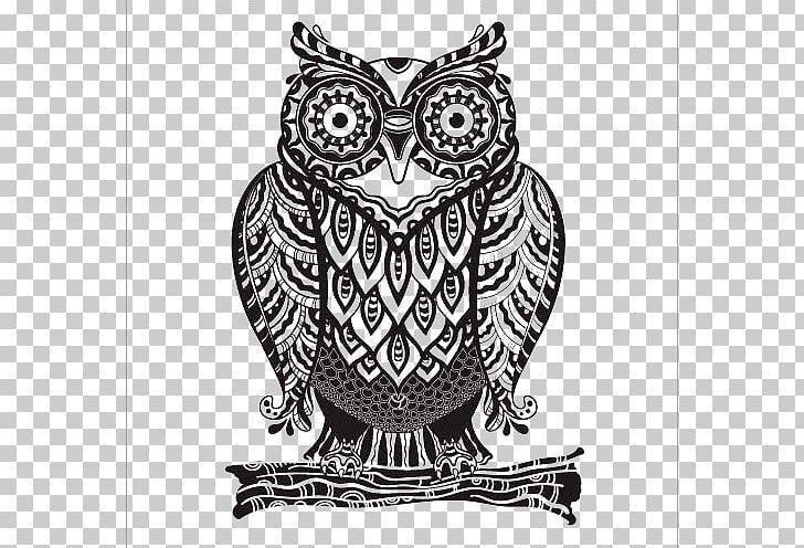 Owl Drawing Euclidean PNG, Clipart, Animal, Animals, Bird, Bird Of Prey, Black And White Free PNG Download