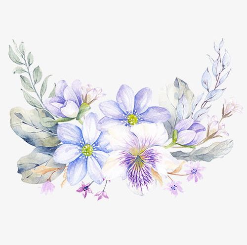 Hand Painted Flower Watercolor Illustration PNG, Clipart, Flower Clipart, Flowers, Hand Clipart, Hand Painted, Hand Painted Flowers Free PNG Download