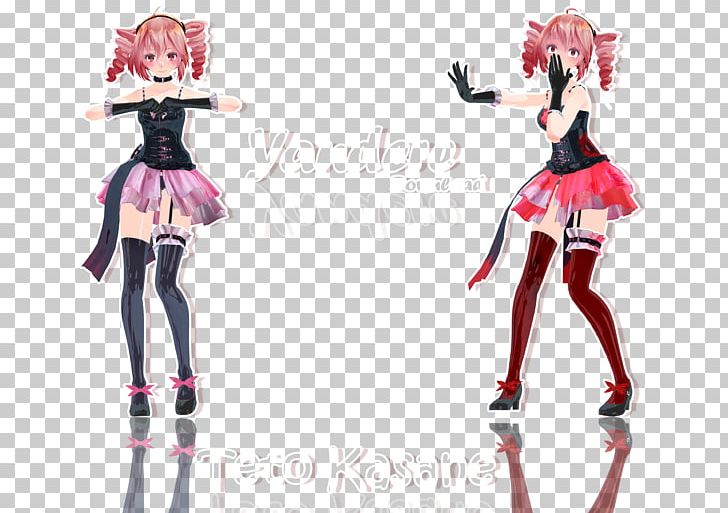 MikuMikuDance 重音Teto Utau Vocaloid PNG, Clipart, Anime, Character, Clothing, Collab, Costume Free PNG Download