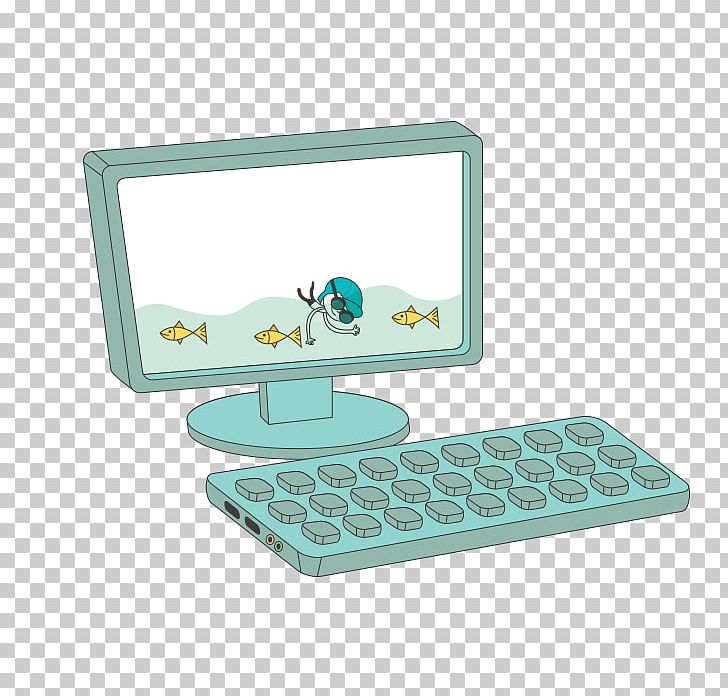 Computer Cartoon PNG, Clipart, Adobe Illustrator, Animation, Blue, Blue Computer, Cartoon Free PNG Download