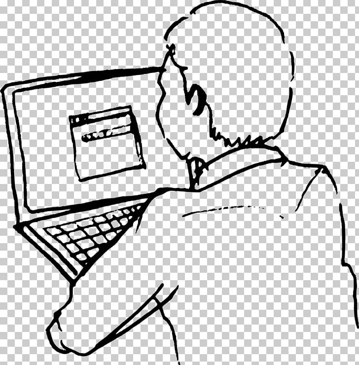 Laptop Computer Keyboard Line Art PNG, Clipart, Arm, Art, Artwork, Black, Black And White Free PNG Download
