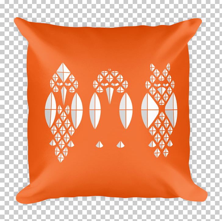 Throw Pillows Cushion T-shirt PNG, Clipart, Color, Cushion, Interior Design Services, Material, Orange Free PNG Download
