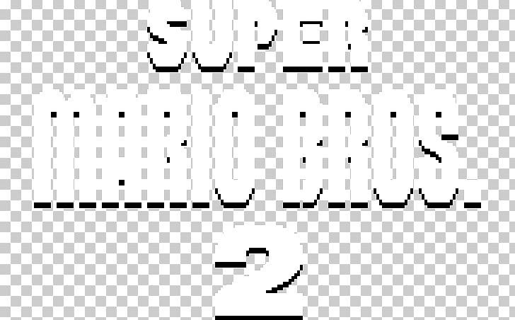 Super Mario Bros. 2 Nintendo Entertainment System Super Mario Maker Family Computer Disk System PNG, Clipart, Angle, Area, Black, Black And White, Blog Free PNG Download