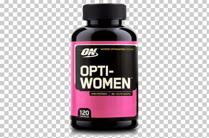 Dietary Supplement Optimum Nutrition Opti-Women PNG, Clipart, Brand, Capsule, Diet, Dietary Supplement, Liquid Free PNG Download