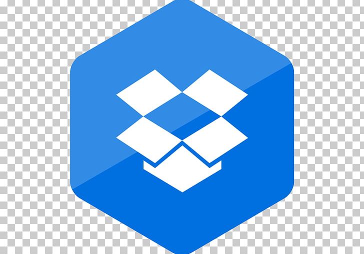 Dropbox Computer Icons Computer File Cloud Storage Email PNG, Clipart, Angle, Area, Blue, Brand, Brand Icon Free PNG Download