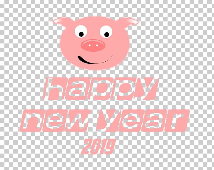 Happy New Year 2019 PNG, Clipart, Animals, Brand, Character, Fiction, Fictional Character Free PNG Download