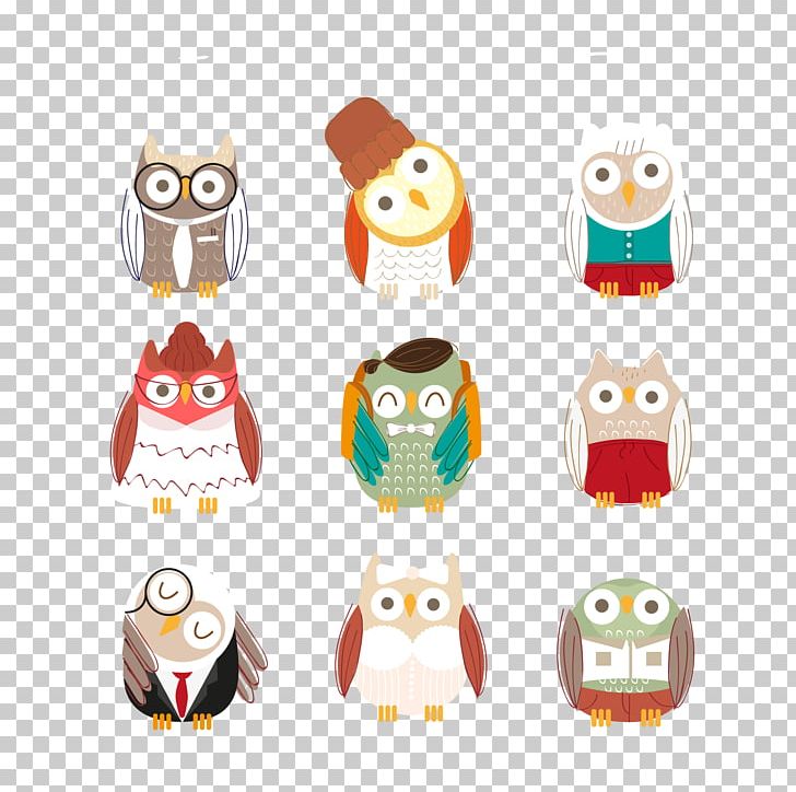 Owl Euclidean PNG, Clipart, Art, Beak, Bird, Bird Of Prey, Cartoon Free PNG Download