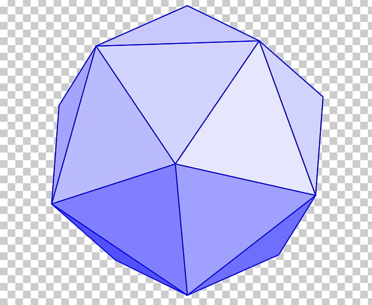 Regular Icosahedron Angle Vertex PNG, Clipart, Alternating Group, Angle, Antiprism, Area, Blue Free PNG Download