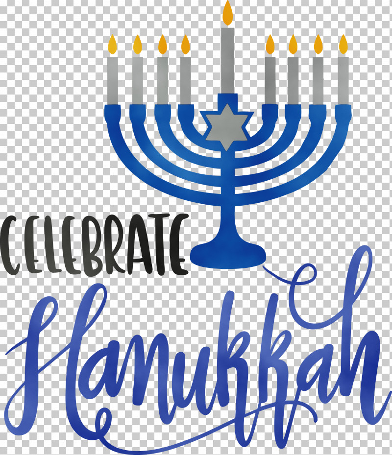 Hanukkah PNG, Clipart, Blue, Candle, Candlestick, Cartoon, Green Free PNG Download