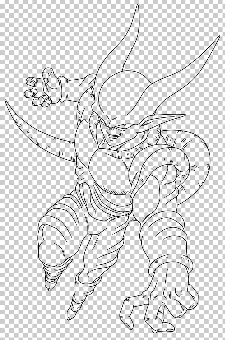 Goku Janemba Majin Buu Gohan Vegeta PNG, Clipart, Angle, Arm, Art, Artwork, Black And White Free PNG Download