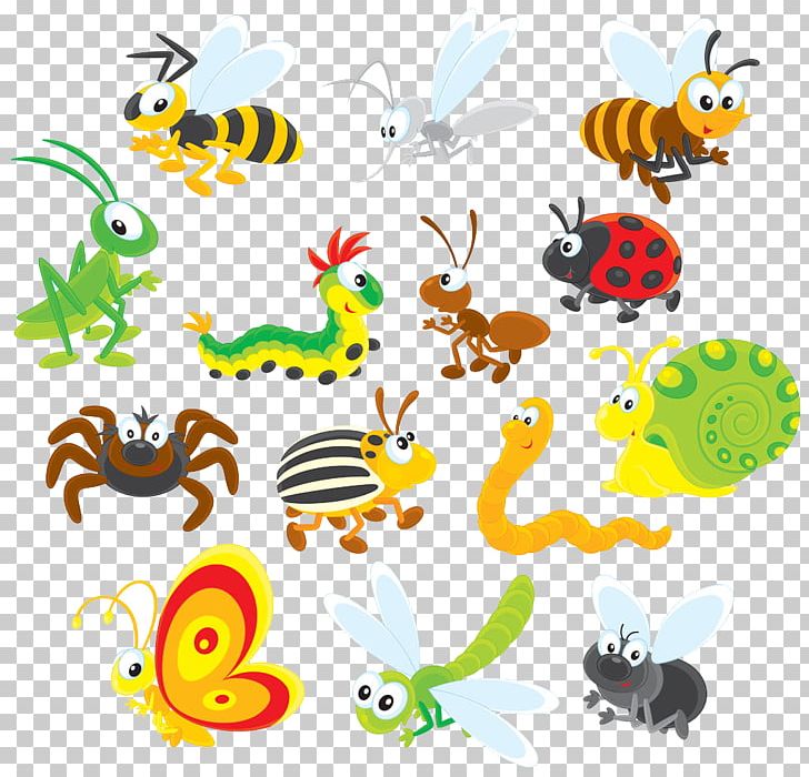Insect Cartoon PNG, Clipart, Animal, Animals, Area, Artwork, Birds And  Insects Free PNG Download