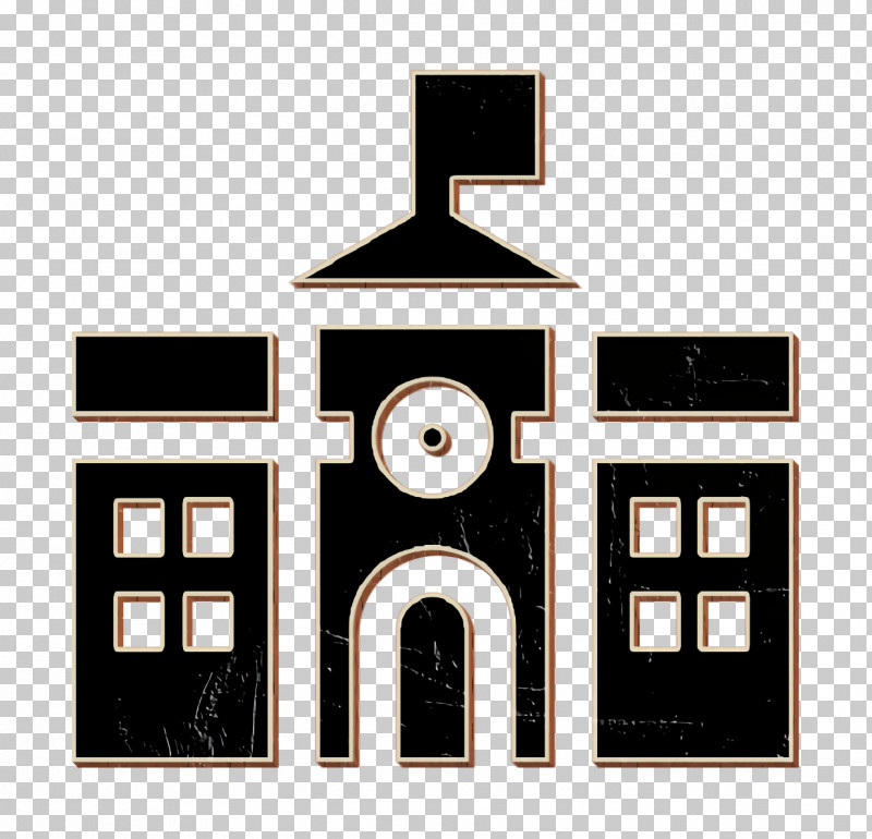 School Icon Urban Building Icon PNG, Clipart, Architecture, Building, Facade, House, Line Free PNG Download
