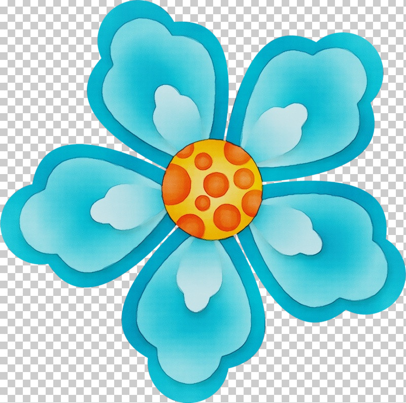 Petal Turquoise Plant Flower Wildflower PNG, Clipart, Flower, Paint, Petal, Plant, Turquoise Free PNG Download
