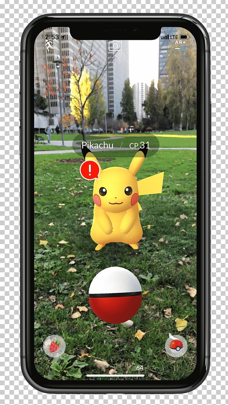 Pokémon Go Pikachu Augmented Reality Png Clipart Apple