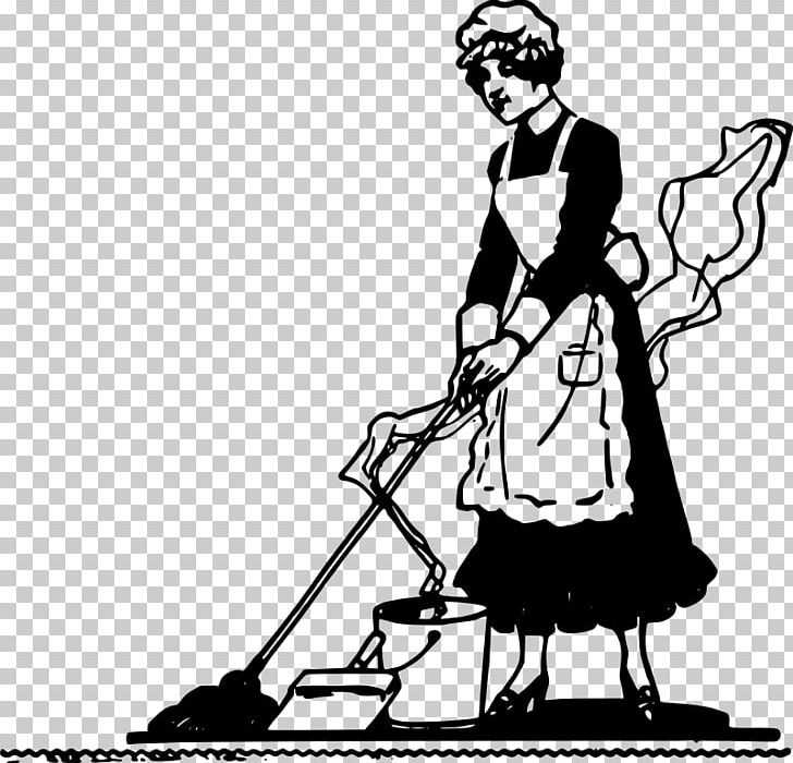 Housekeeping PNG, Clipart, Artwork, Black, Black And White, Cartoon, Chair Free PNG Download